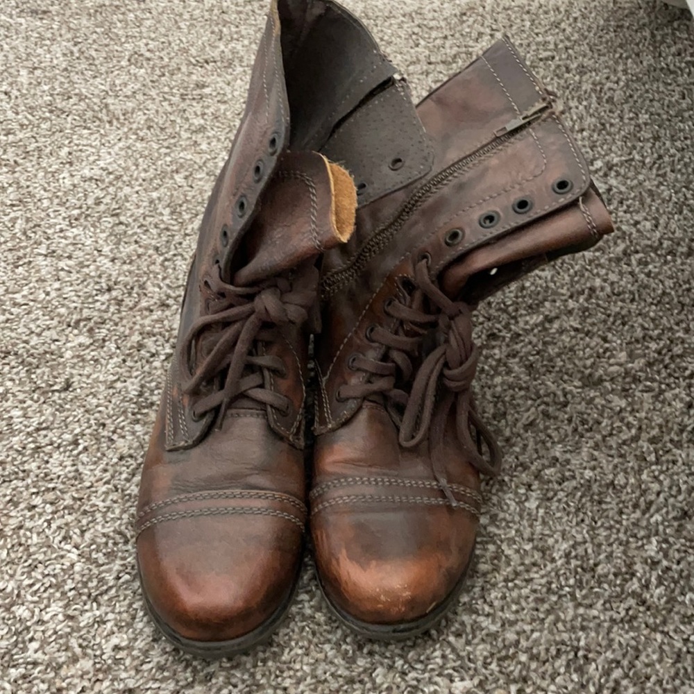 Steve Madden Combat Boots